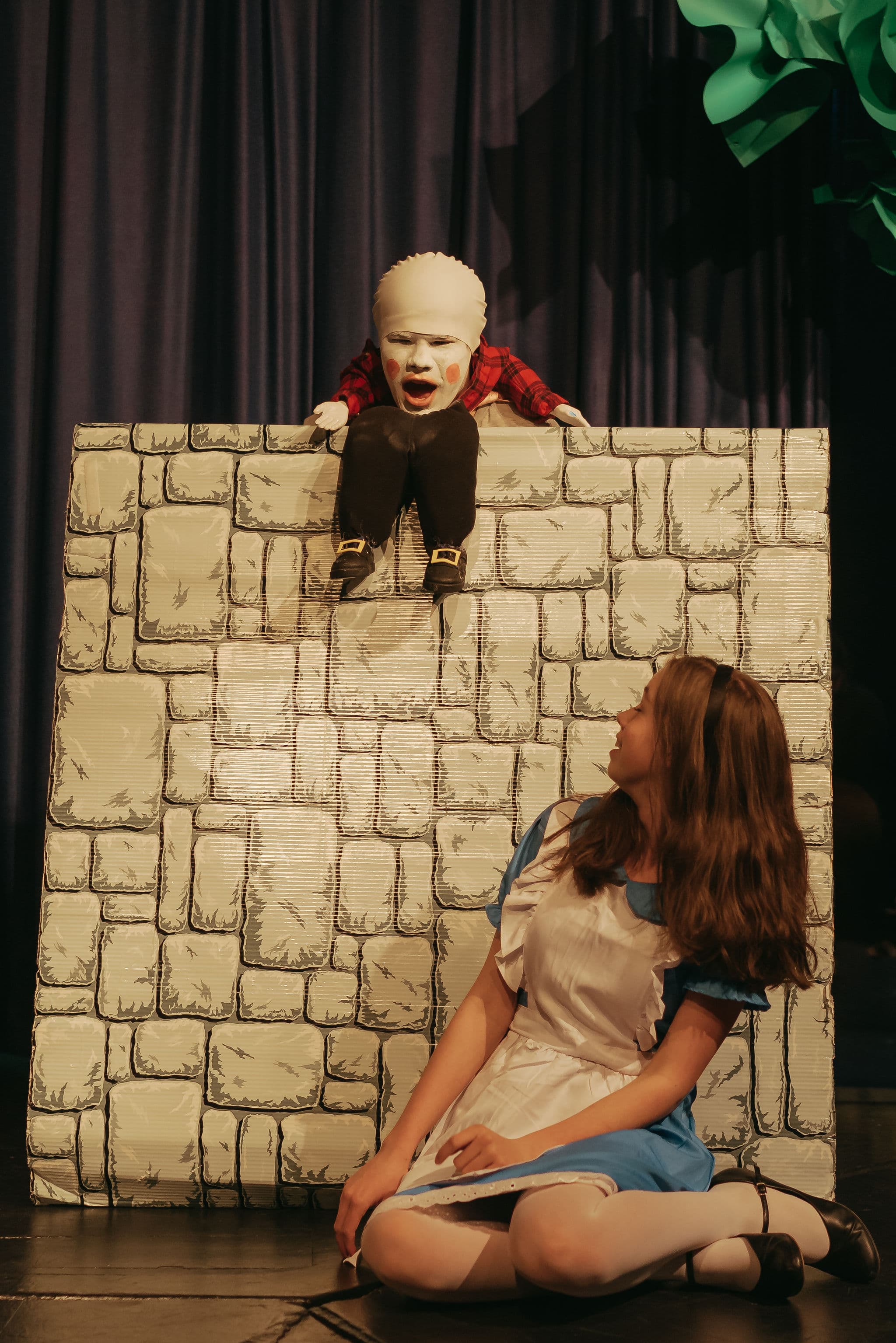 Alice in Wonderland rehearsal photo