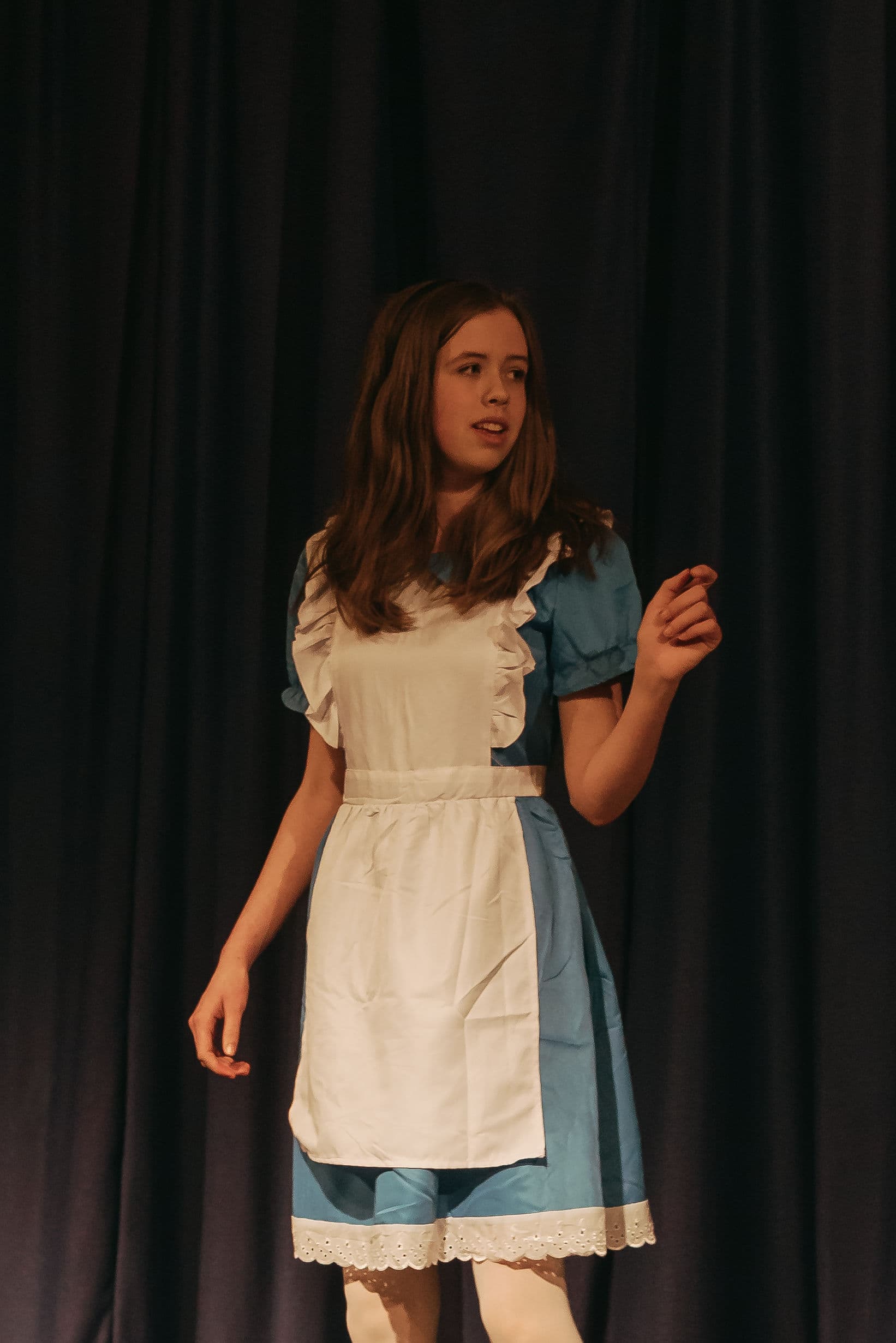 Alice in Wonderland rehearsal photo