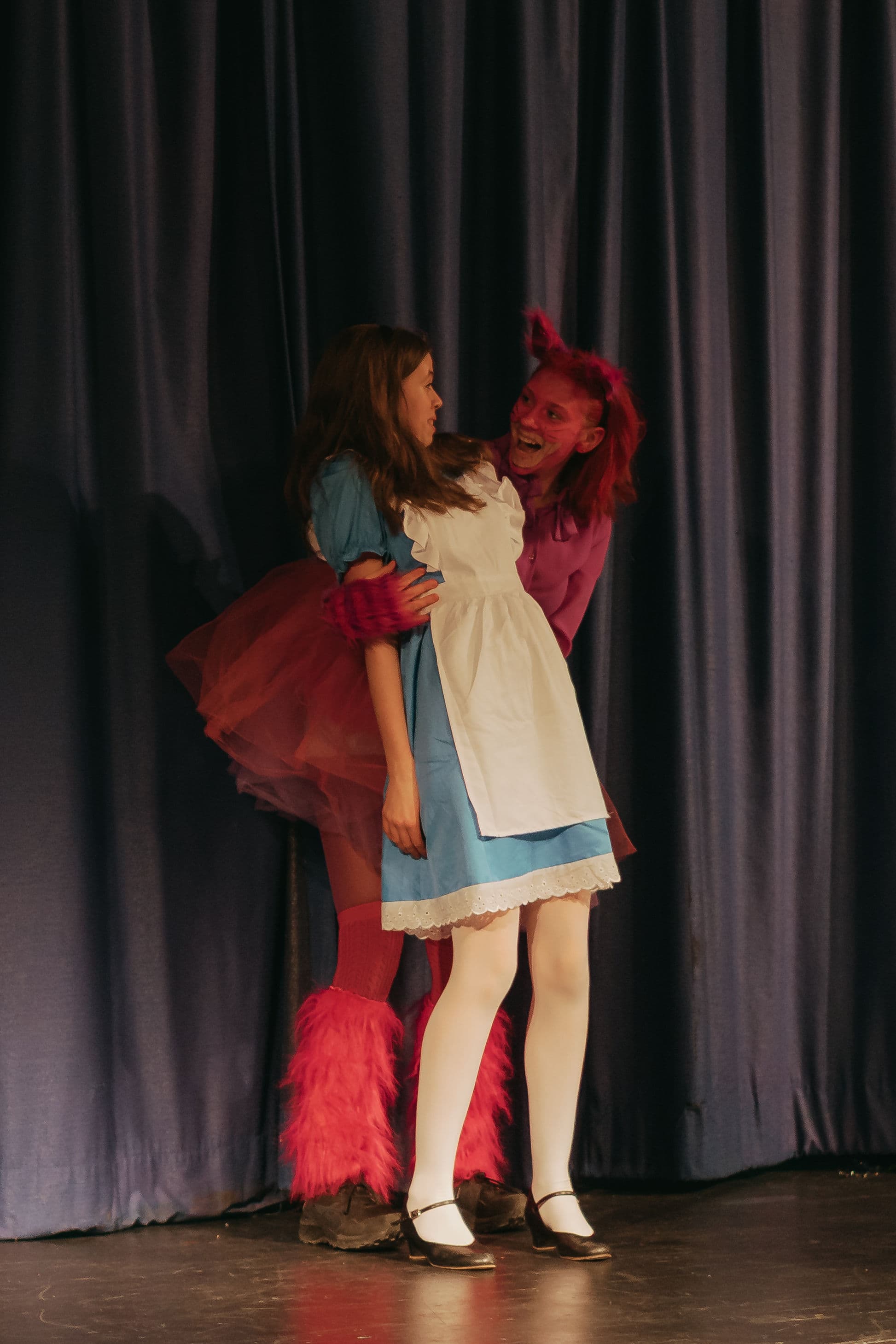 Alice in Wonderland rehearsal photo