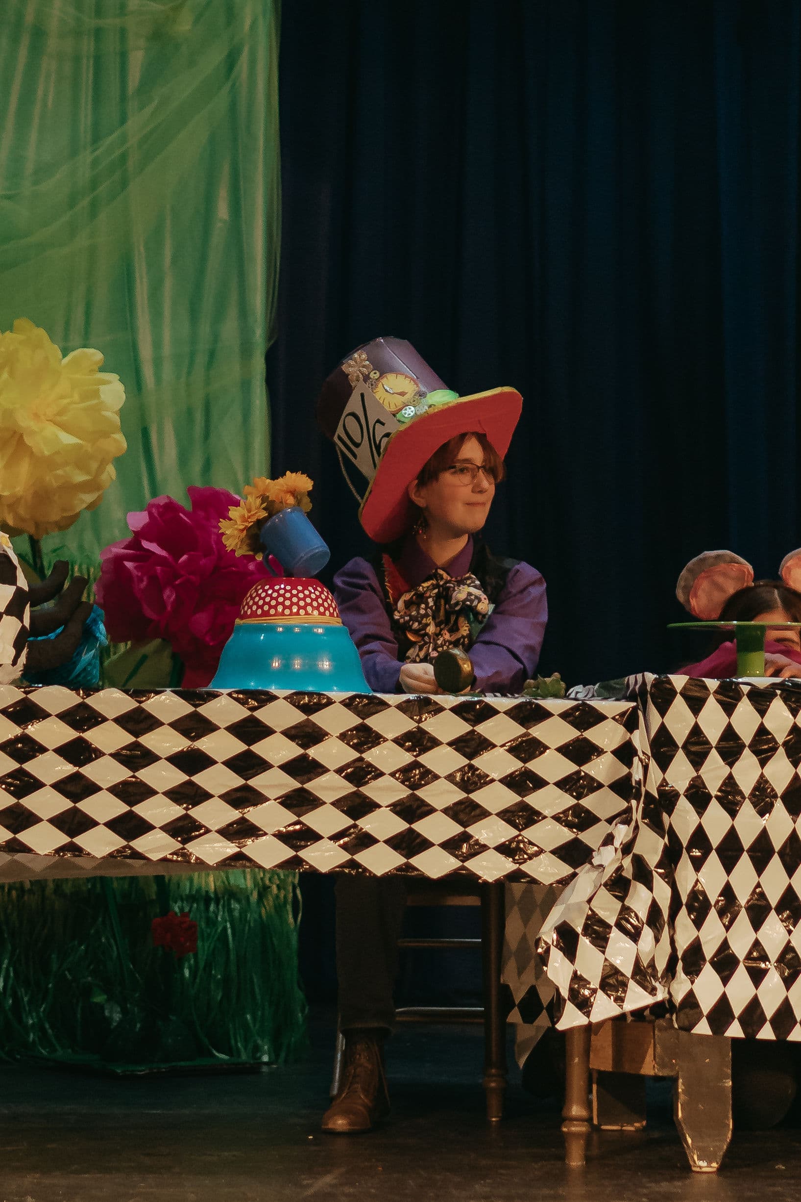 Alice in Wonderland rehearsal photo