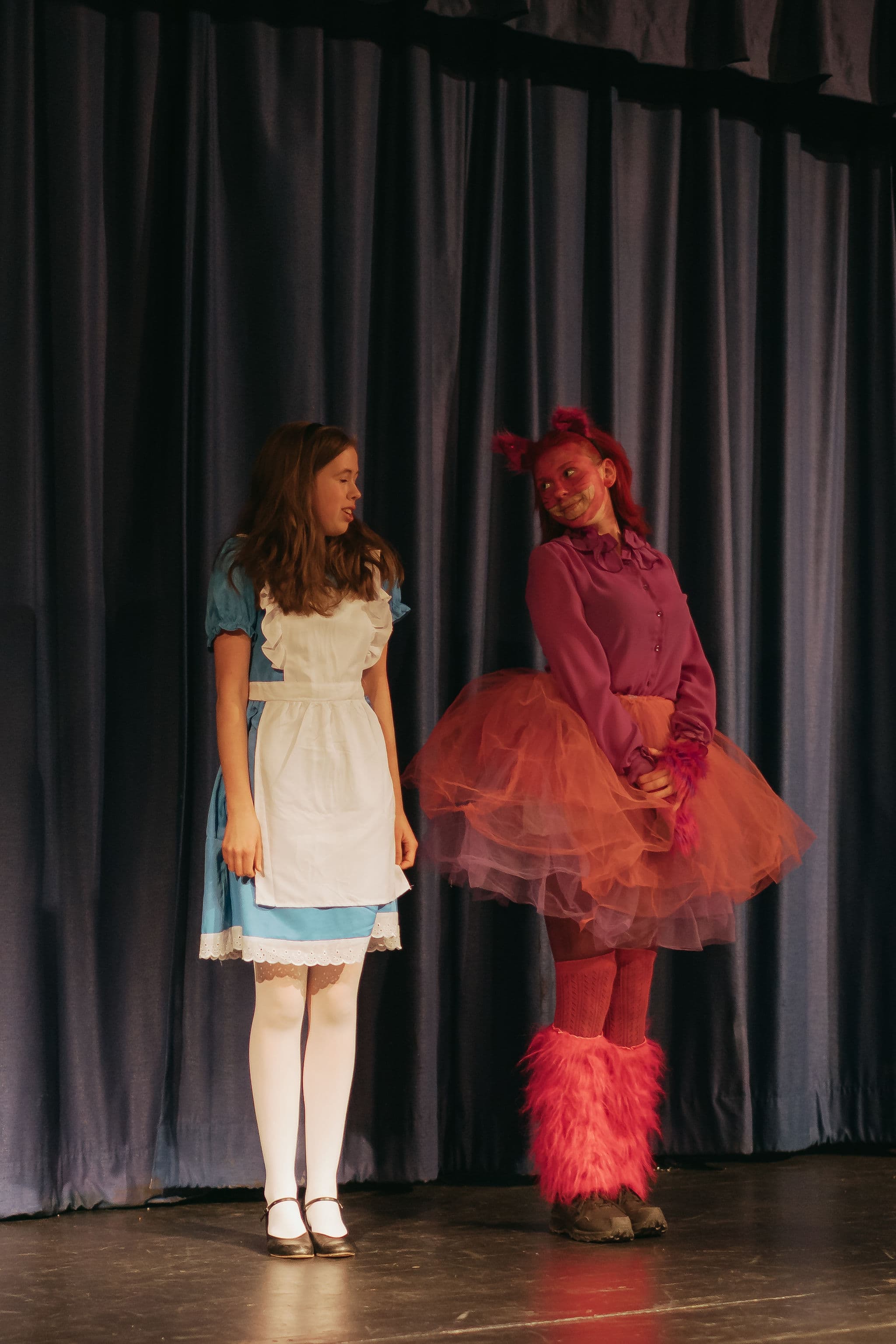 Alice in Wonderland rehearsal photo