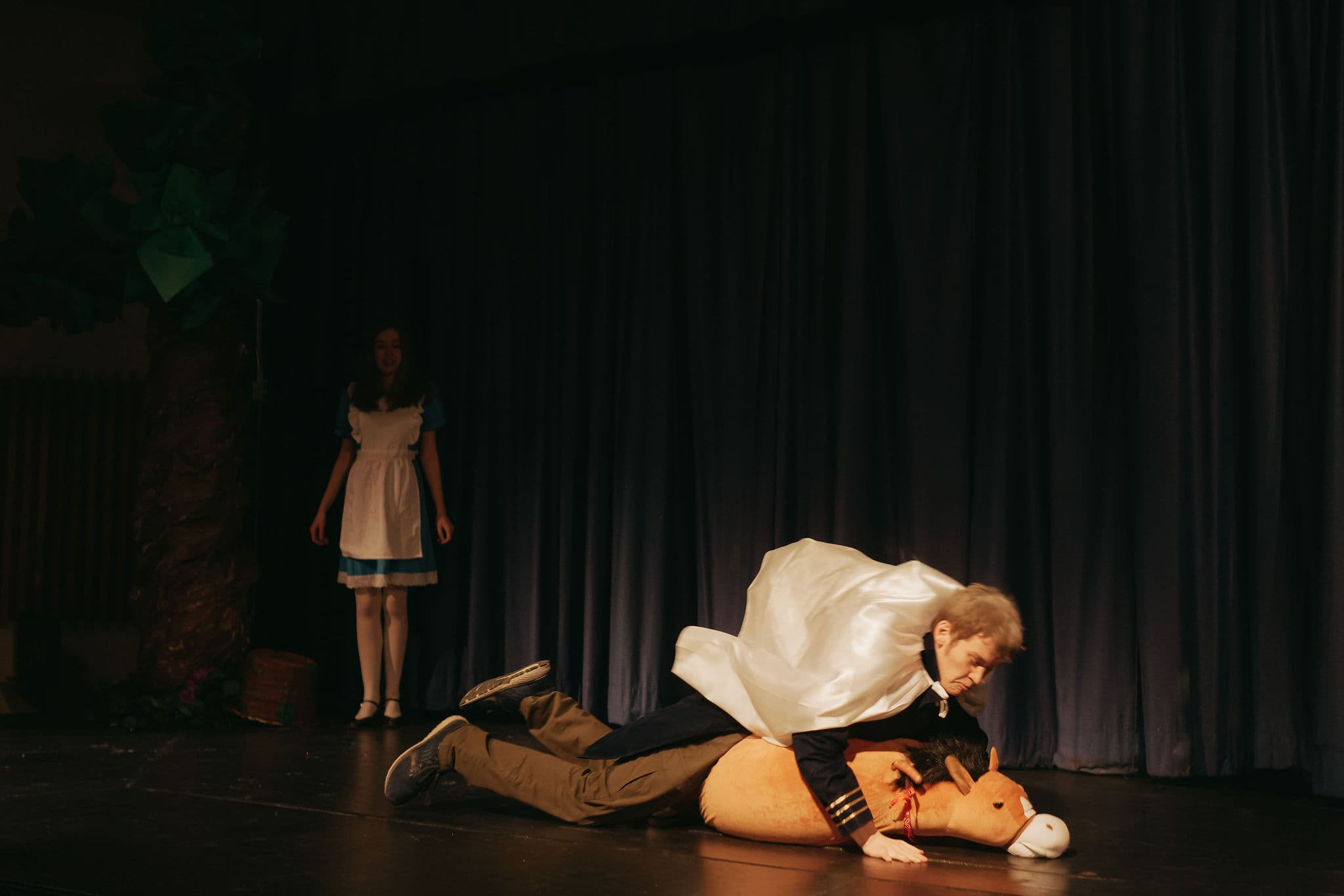 Alice in Wonderland rehearsal photo