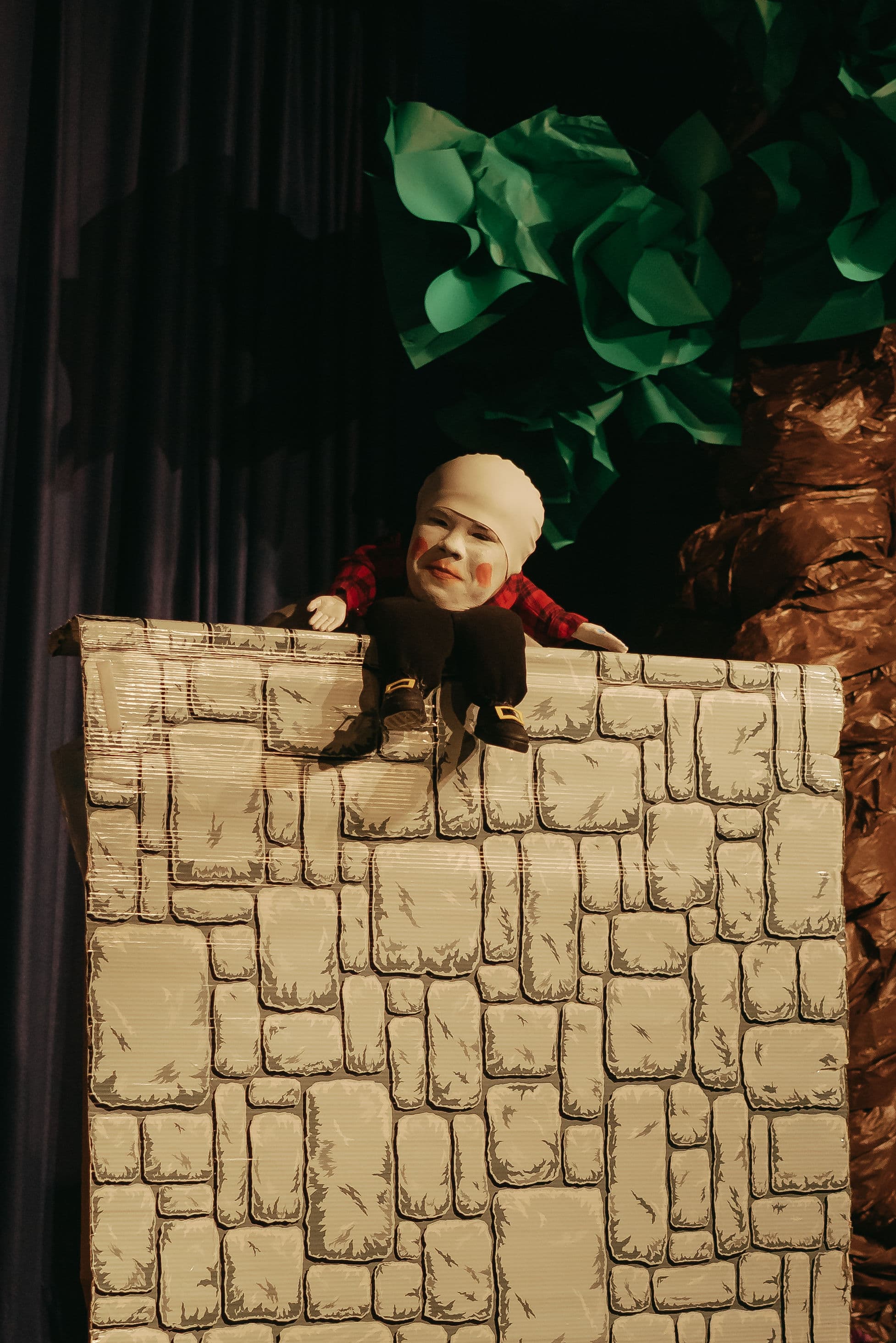 Alice in Wonderland rehearsal photo