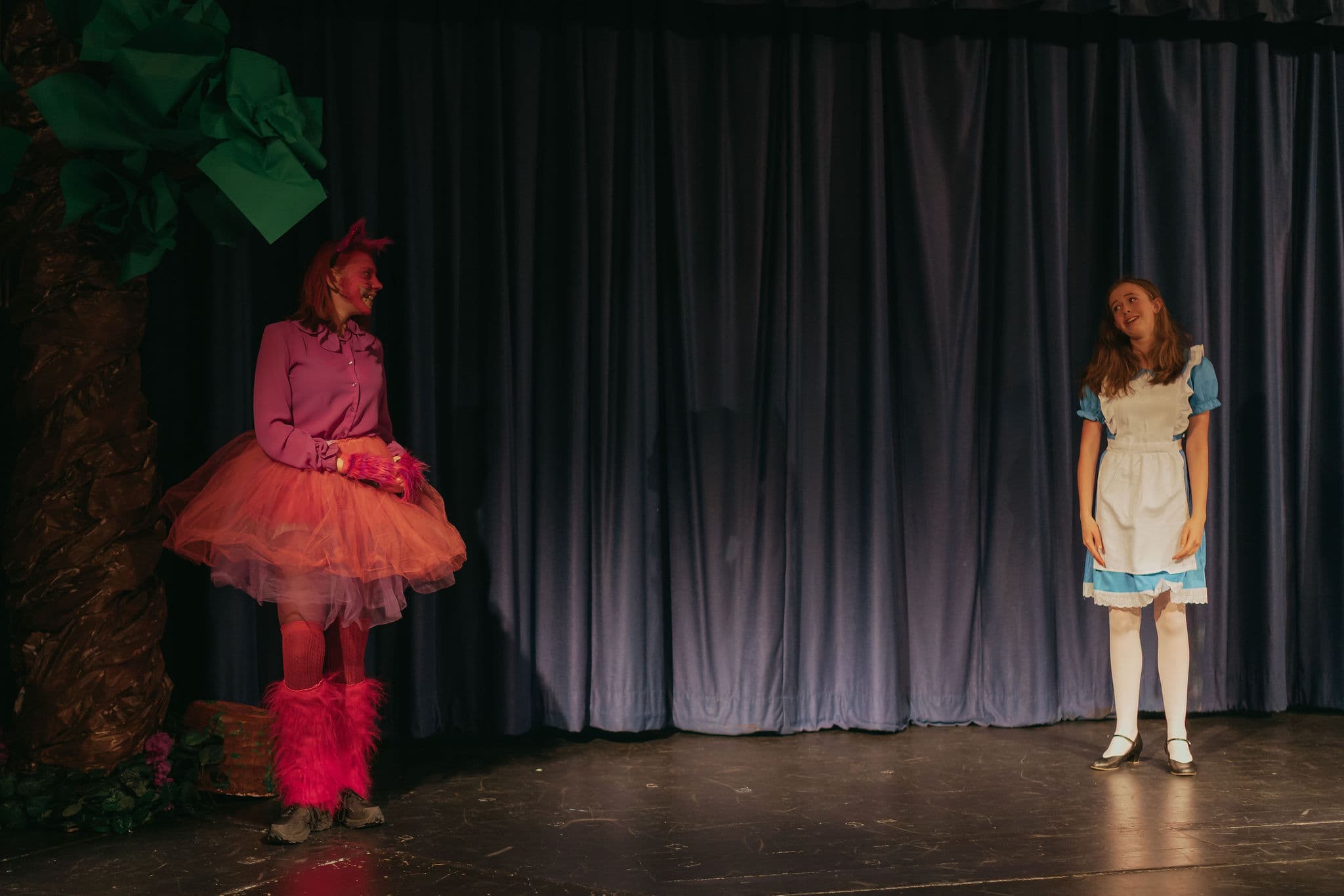 Alice in Wonderland rehearsal photo