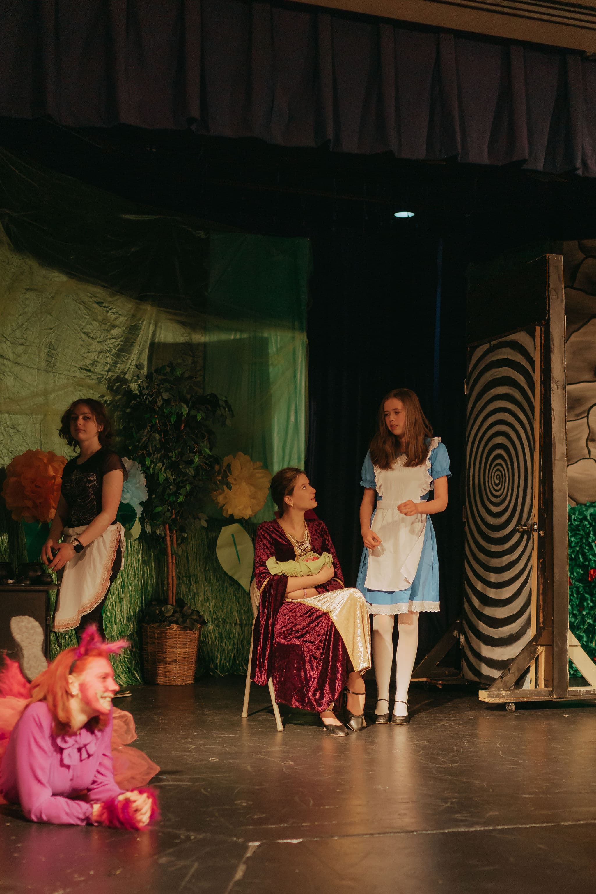 Alice in Wonderland rehearsal photo
