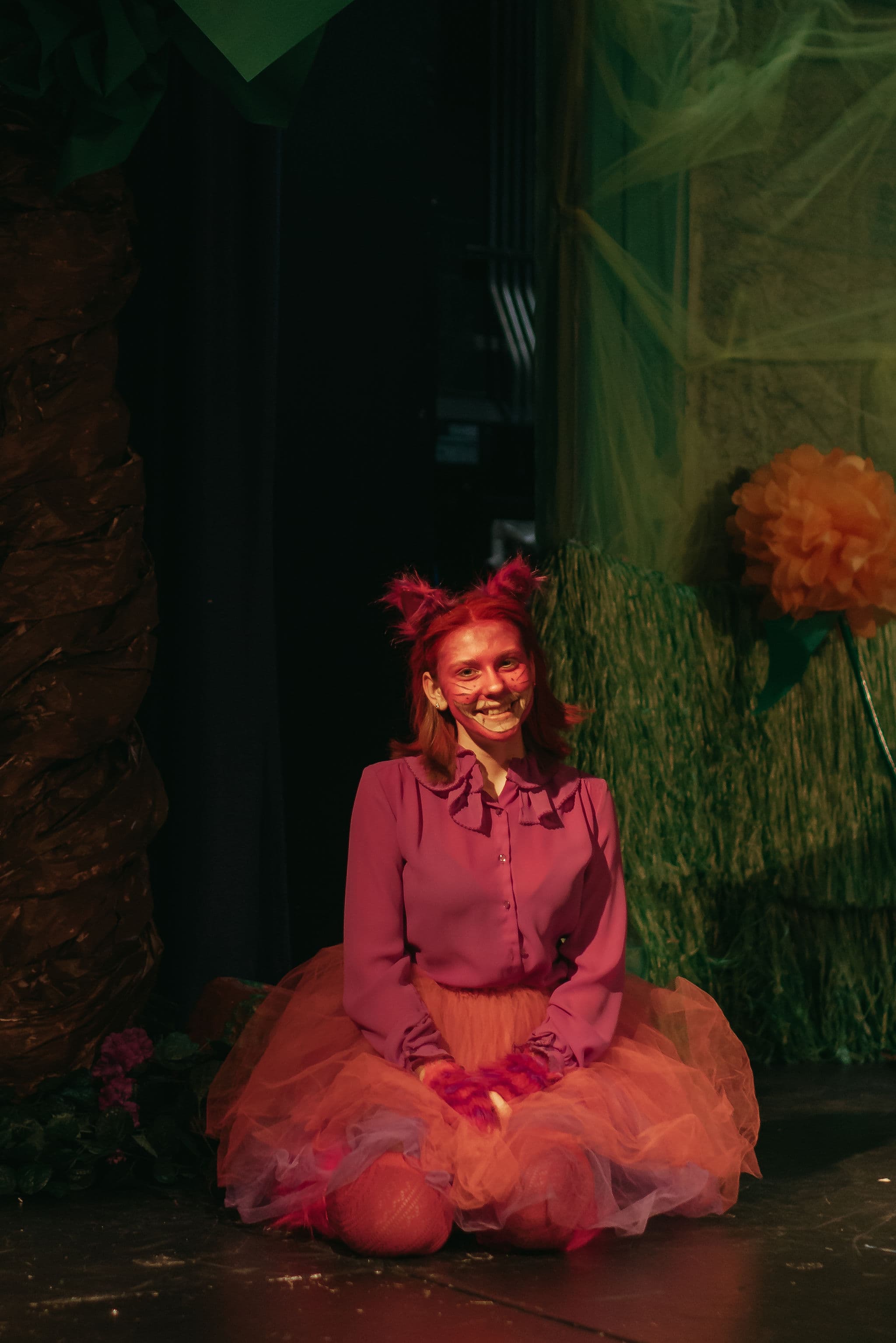 Alice in Wonderland rehearsal photo