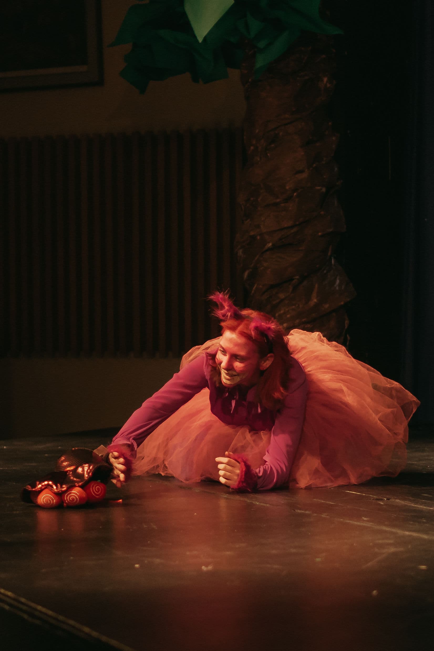 Alice in Wonderland rehearsal photo