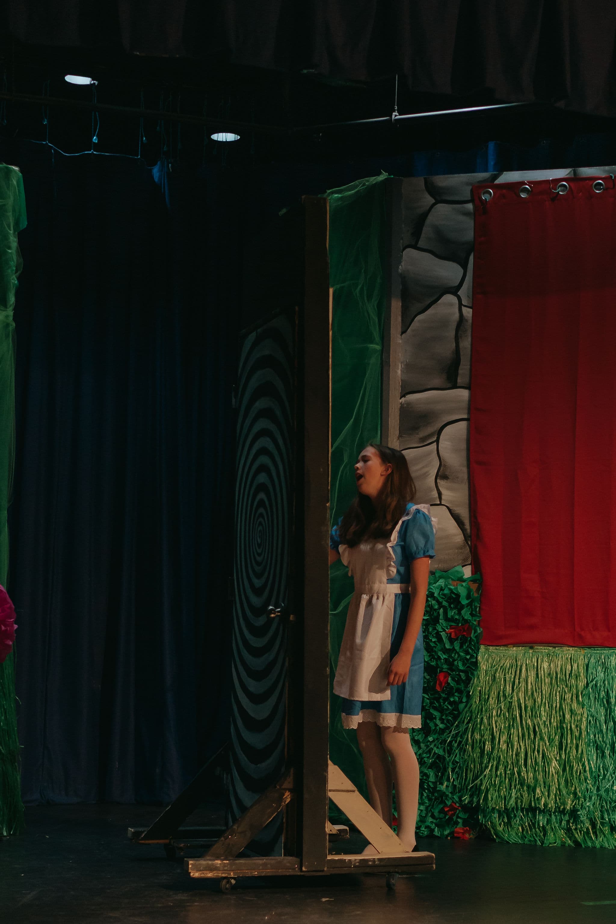 Alice in Wonderland rehearsal photo