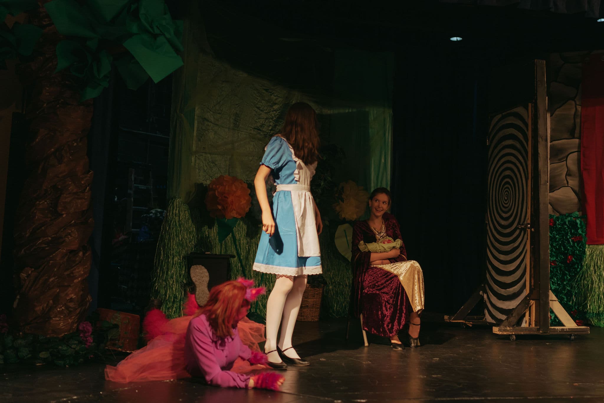 Alice in Wonderland rehearsal photo