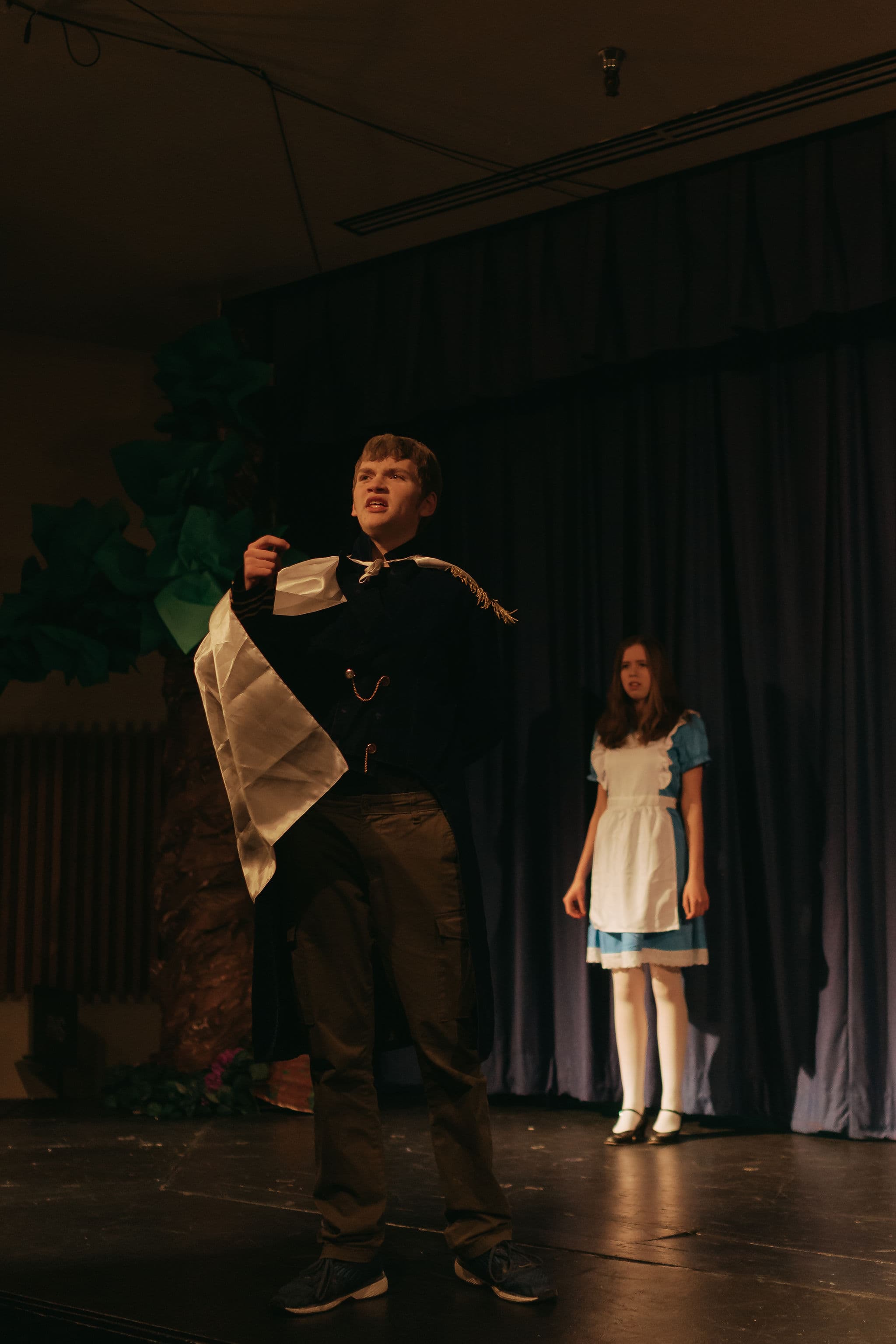 Alice in Wonderland rehearsal photo