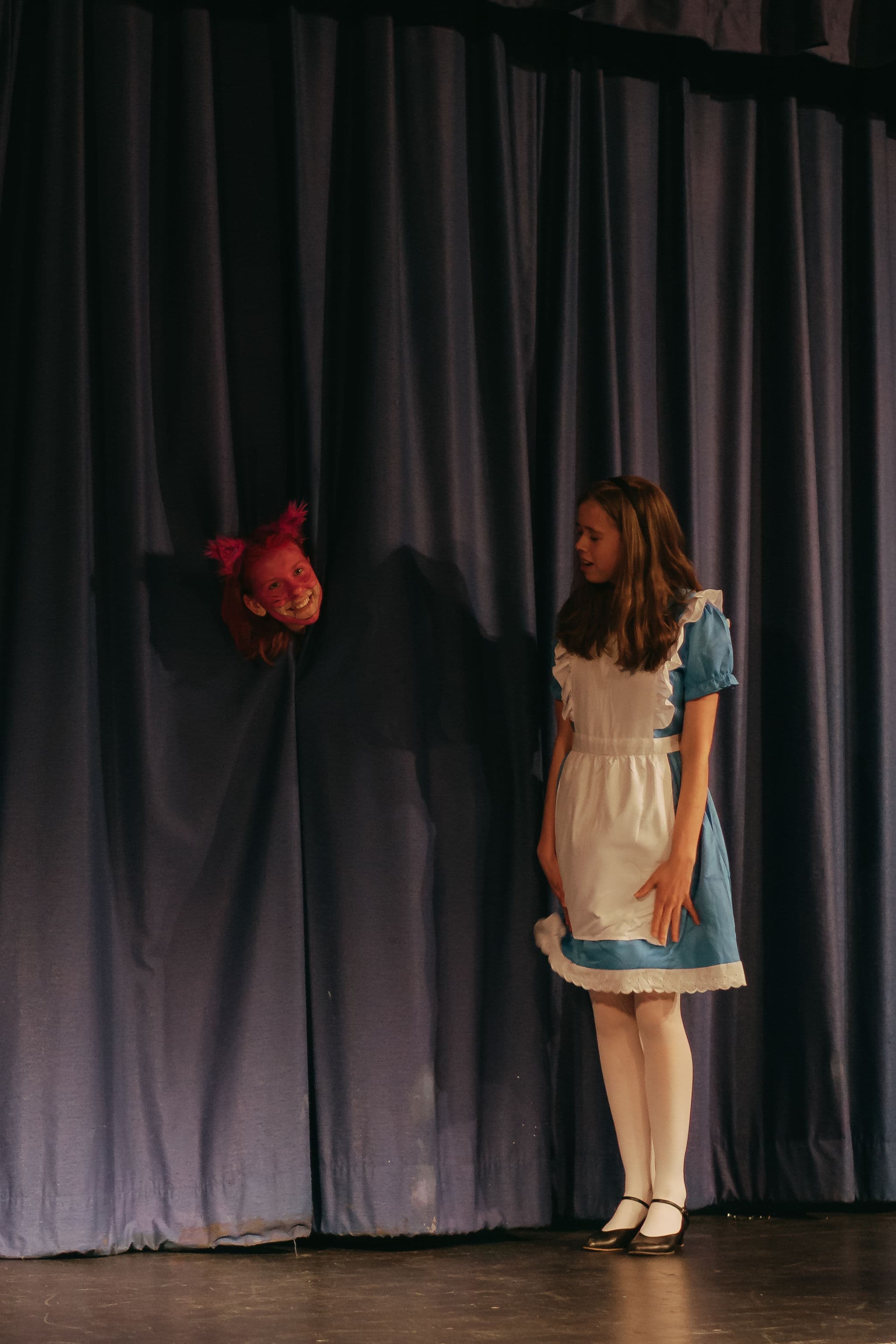 Alice in Wonderland rehearsal photo