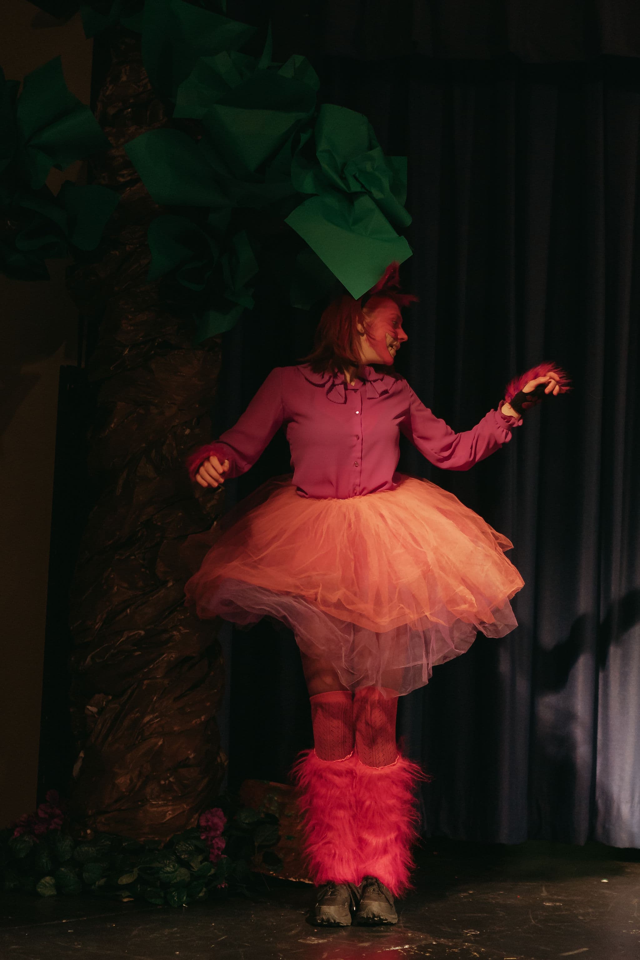 Alice in Wonderland rehearsal photo