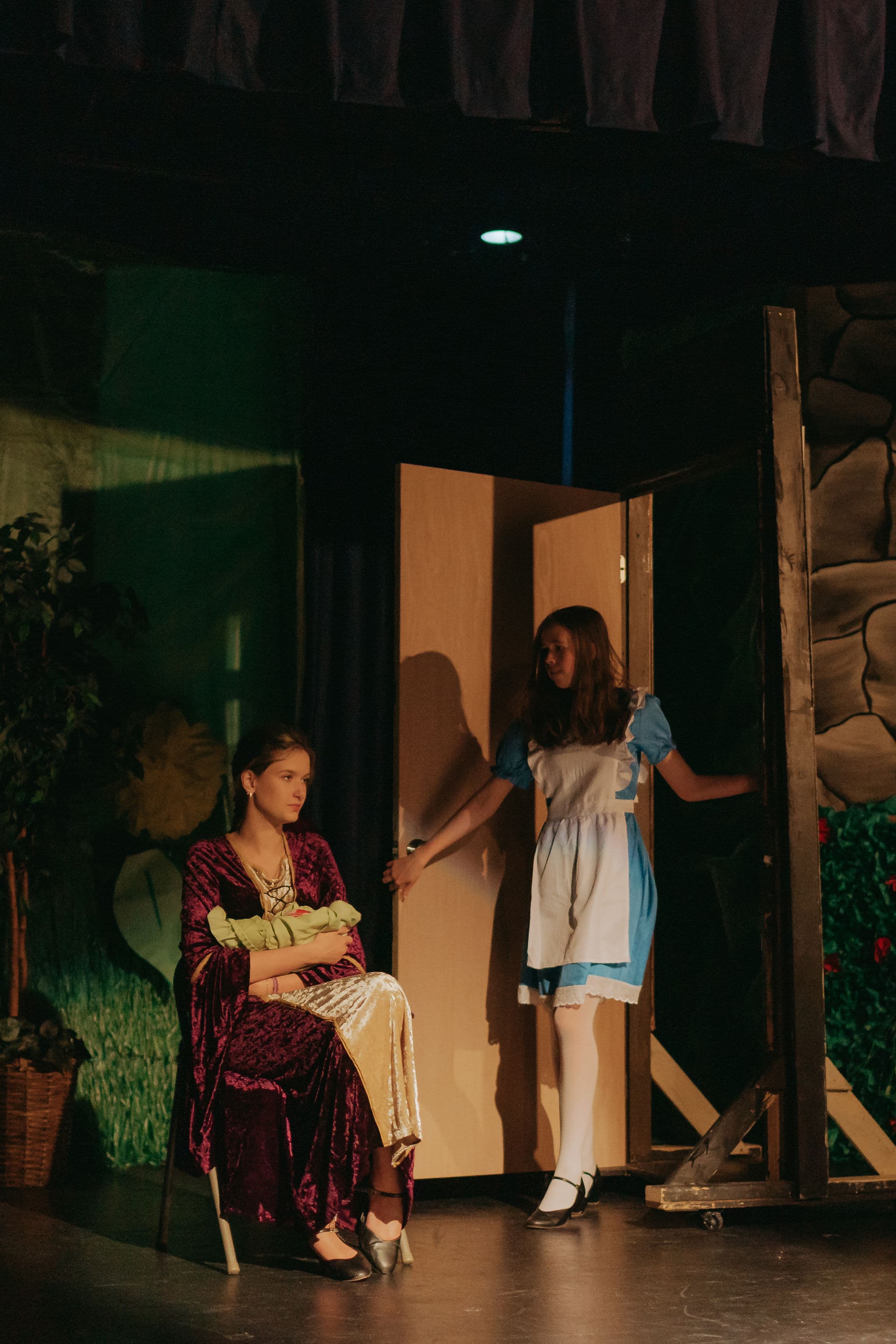 Alice in Wonderland rehearsal photo