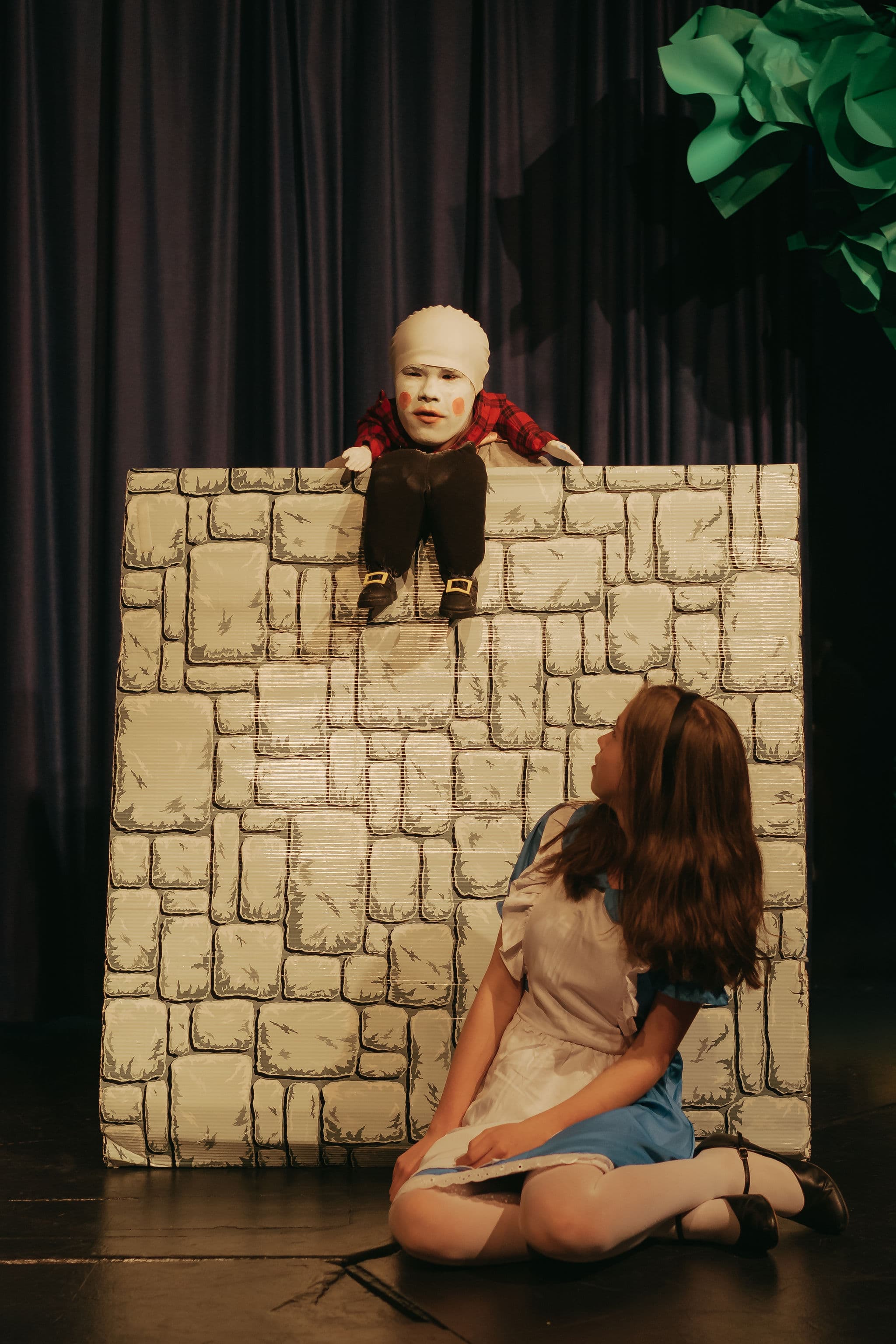 Alice in Wonderland rehearsal photo
